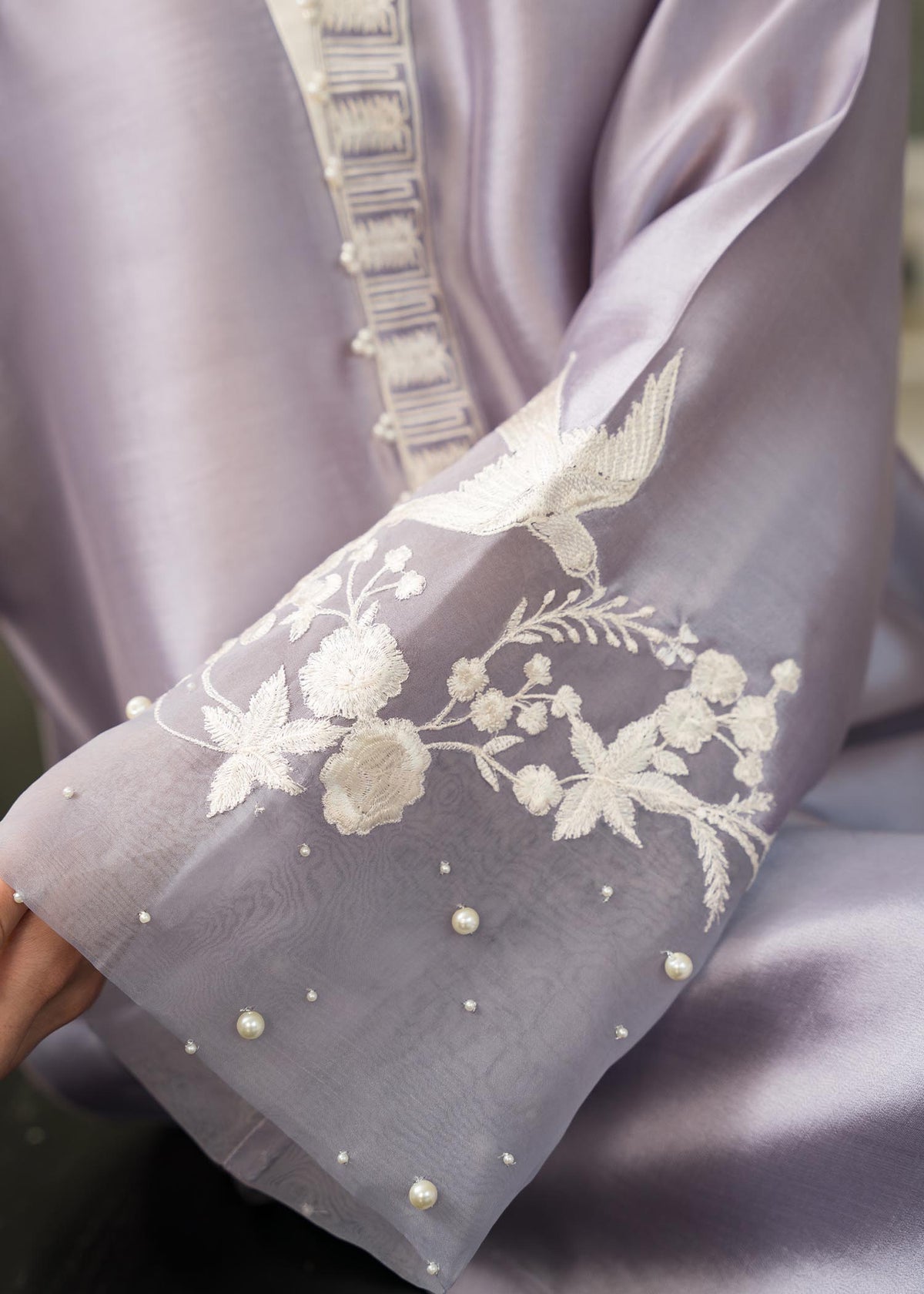 Lilac Crane