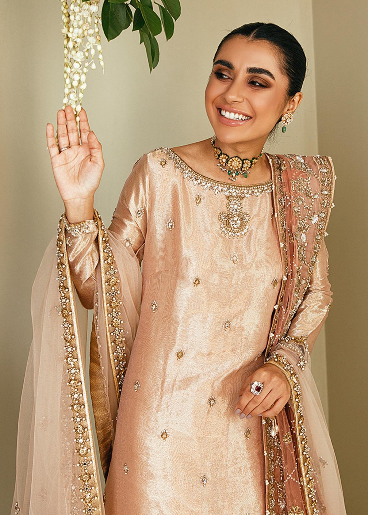 Dusty rose - Graceful Pakistani Wedding Dress MAHGUL Dusty rose - Graceful Pakistani Wedding Dress MAHGUL